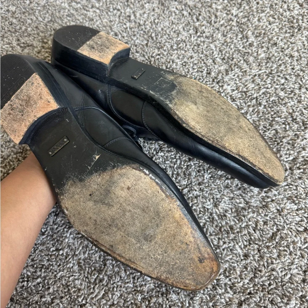 Gucci leather men dress shoes